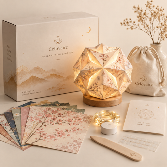 Celovaire Origami Wish Lamp Kit