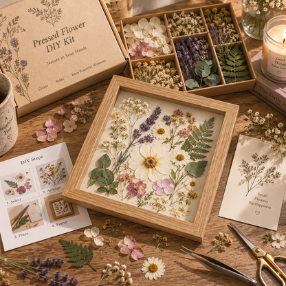 Pressed Flower Keepsake Frame Kit