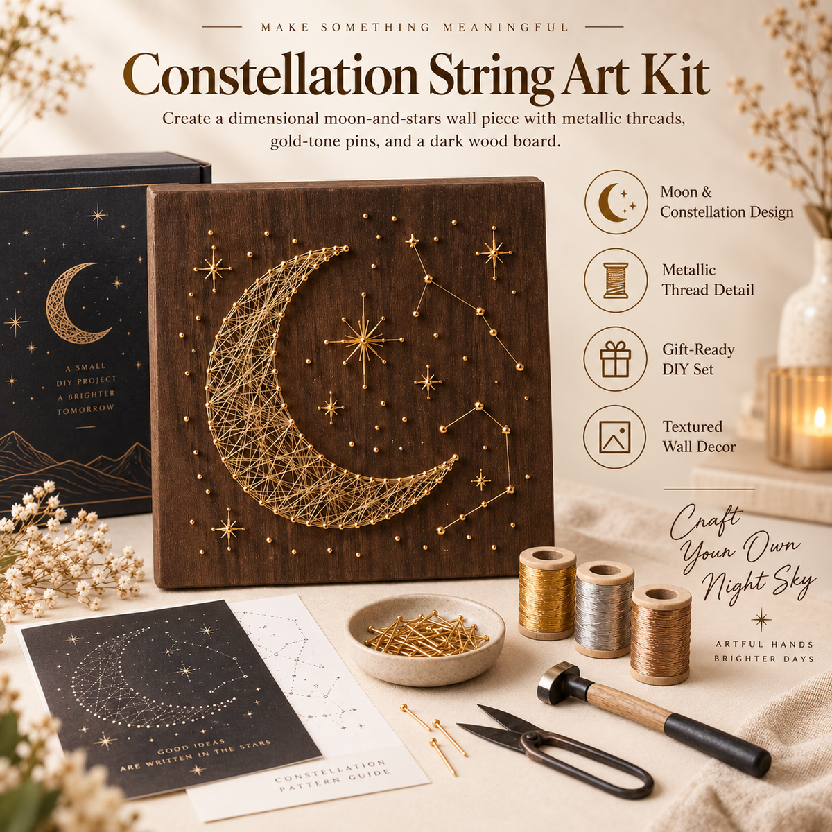 Constellation String Art Kit