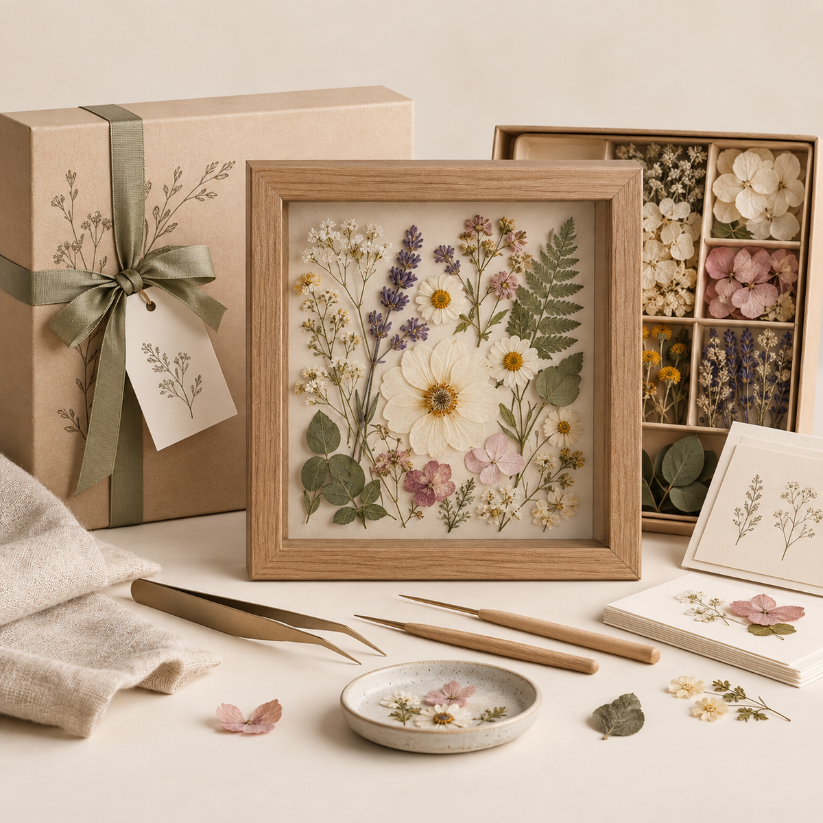 Celovaire Pressed Flower Keepsake Frame Kit