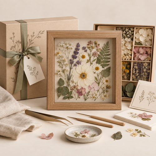 Celovaire Pressed Flower Keepsake Frame Kit