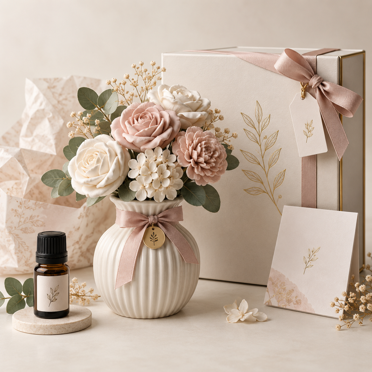Celovaire Aroma Stone Bouquet Diffuser Gift Set