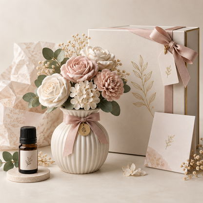 Celovaire Aroma Stone Bouquet Diffuser Gift Set