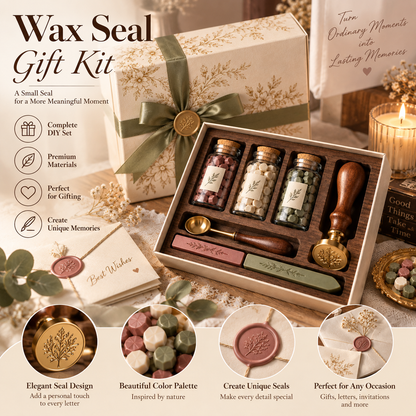 Botanical Wax Seal Letter Gift Set