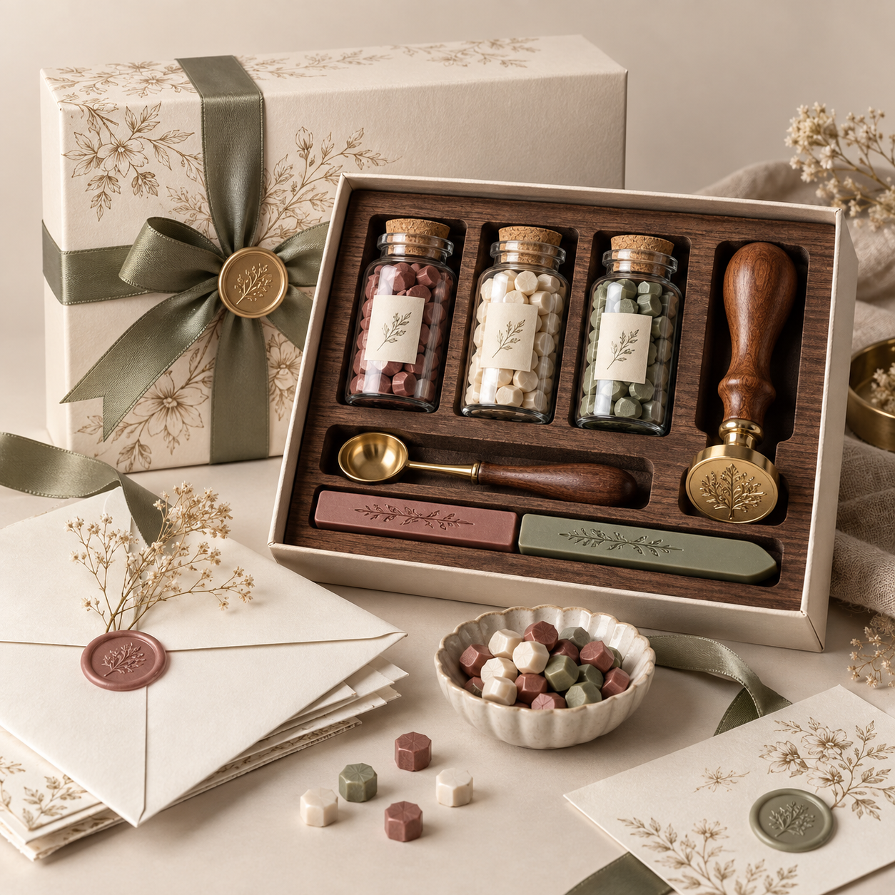 Botanical Wax Seal Set