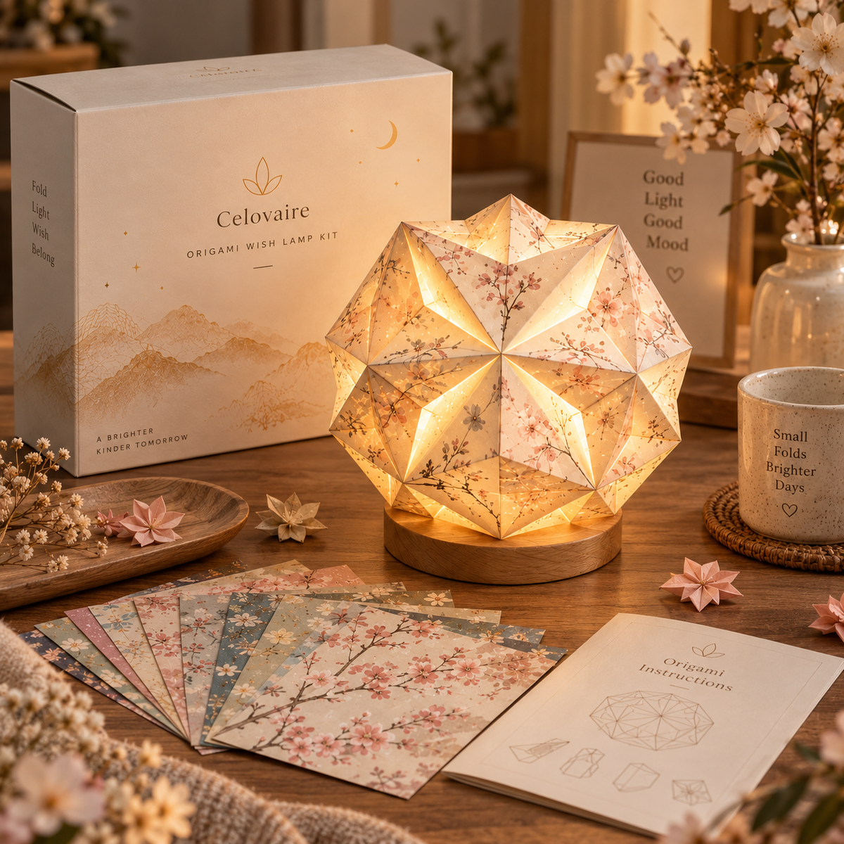 Origami Wish Lamp Kit